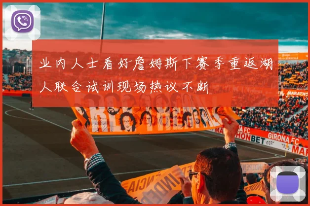 业内人士看好詹姆斯下赛季重返湖人联合试训现场热议不断